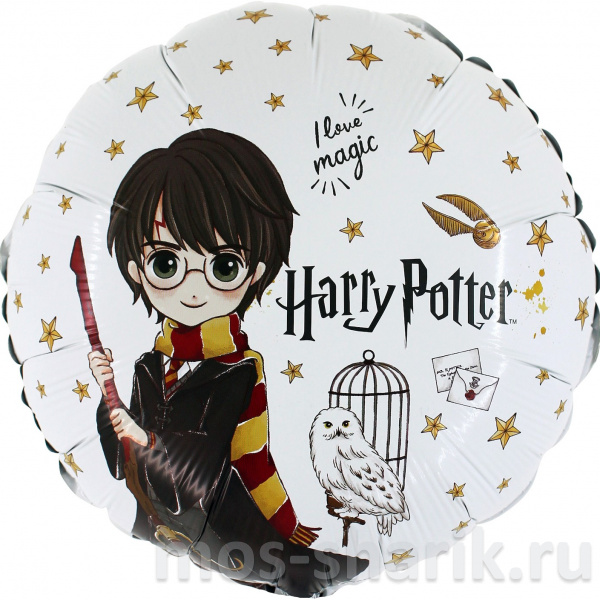 Круглый шар с Гарри Поттером I love magic