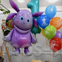 Воздушные шары на день рождения Лунтик на 1 годик