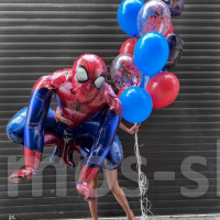 Воздушные шары с большой ходячей фигурой Человек паук
