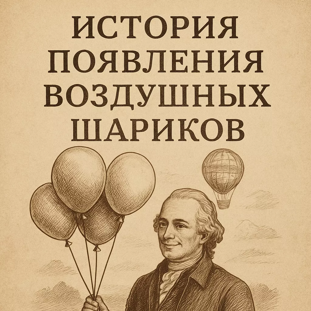 Когда появились воздушные шары: история создания