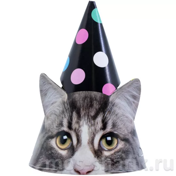 Колпаки Котики, рыжий и серый