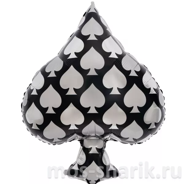 Фольгированный шар Карточная масть