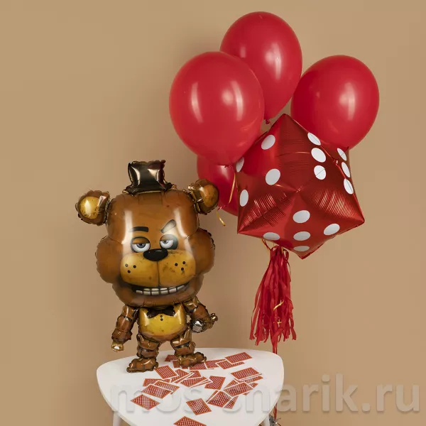 Фольгированный 3D-шар Игральный кубик