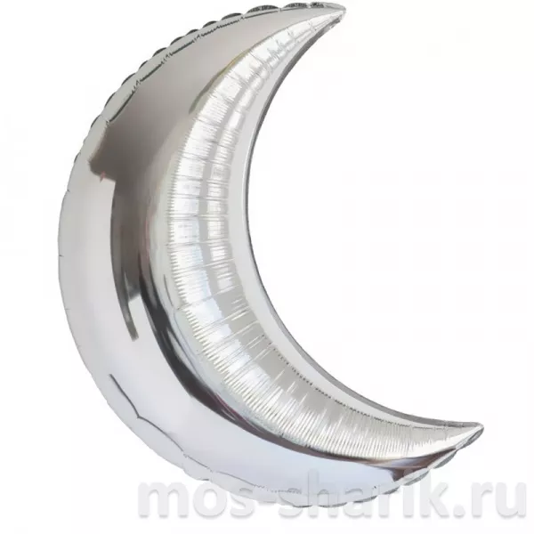 Фольгированный шар Полумесяц, 89 см — купить в Москве