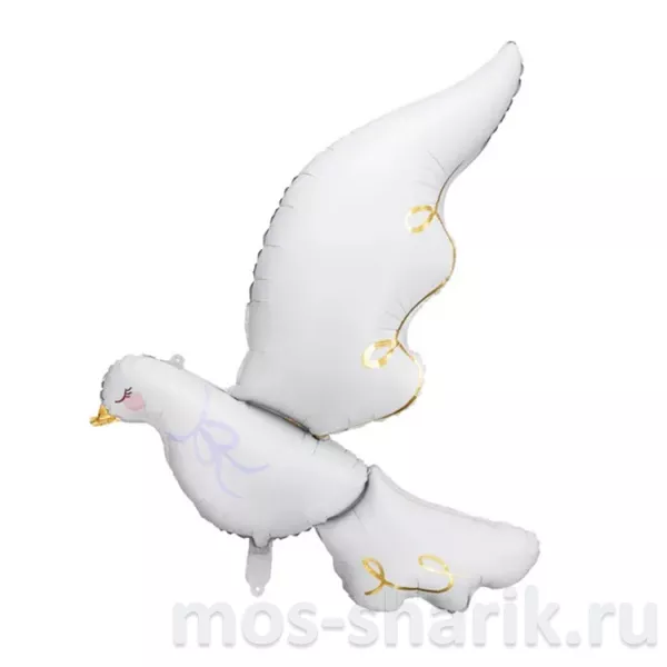 Фольгированный шар Голубь счастья — купить в Москве