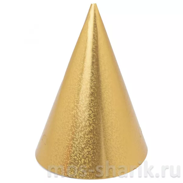 Микс из 6 разноцветных колпаков, голография