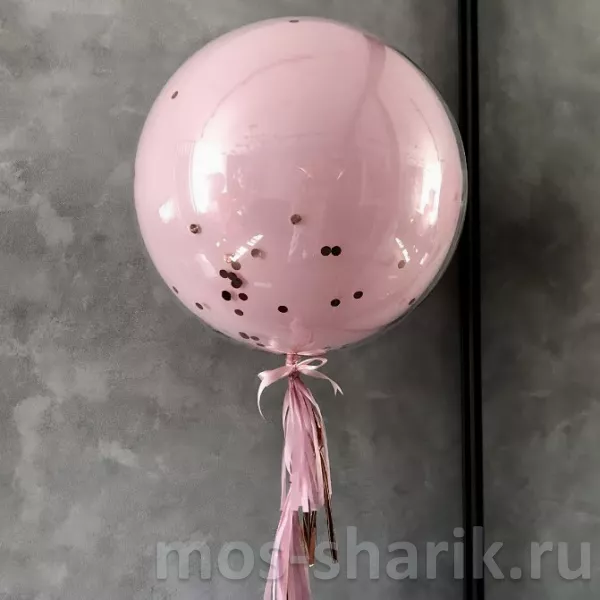 Шар с гелием Стеклянный без надписи — купить в Москве