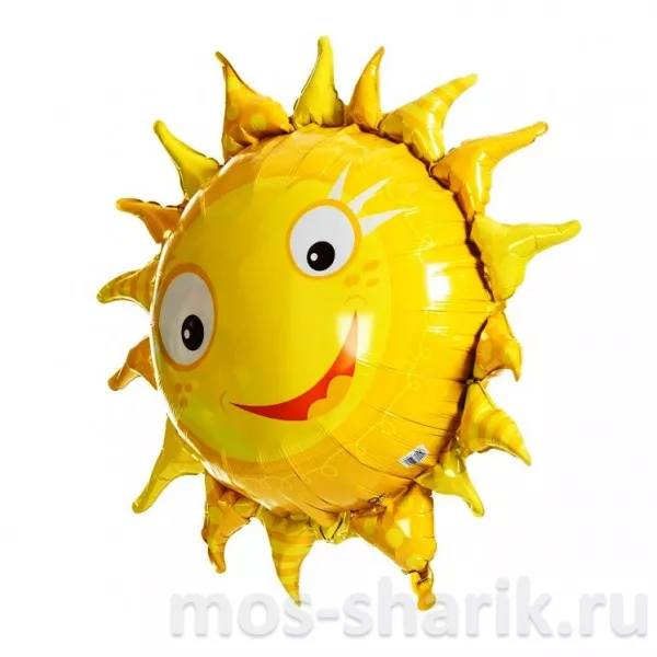 Фольгированный шар Солнце — купить в Москве