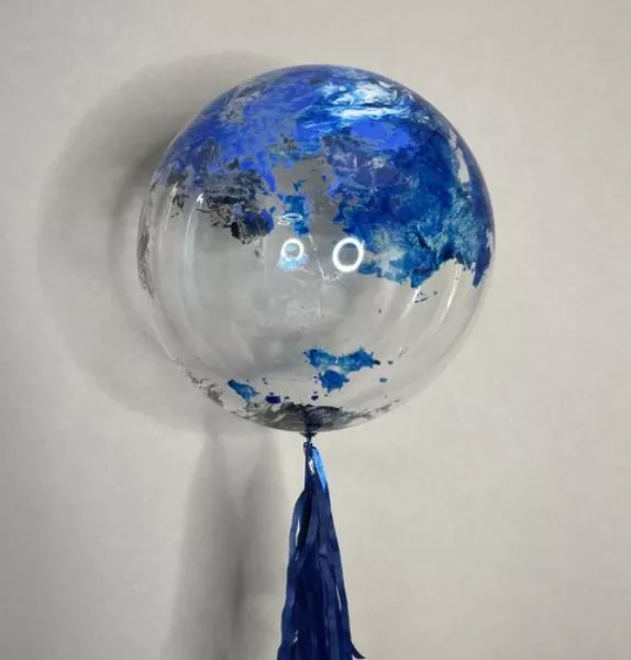 Bubbles с краской внутри
