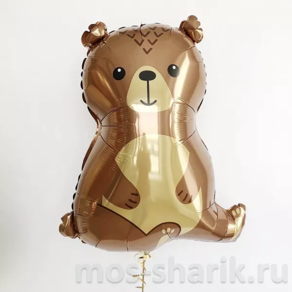 Фольгированный шар Мишка — купить в Москве