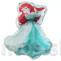 Шар Русалочка Ариэль в пышном платье