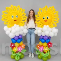 Композиция из шаров Лучики радости