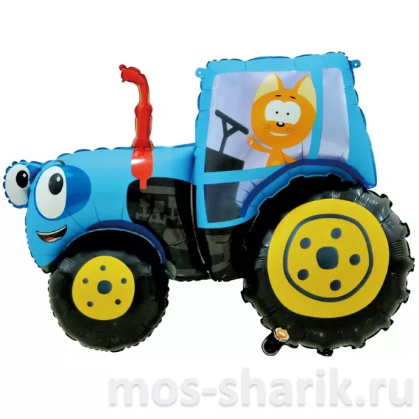 Фольгированный шар – фигура Котэ и Синий Трактор — купить в Москве