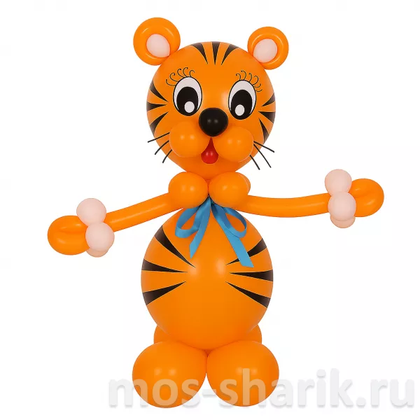 Тигр из шаров — купить в Москве