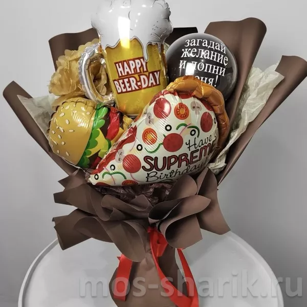 Букет из шаров Праздничный Коктейль — купить в Москве