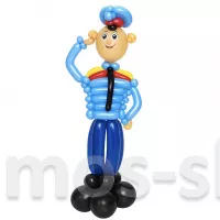 Фигура из шаров Дядя полицейский