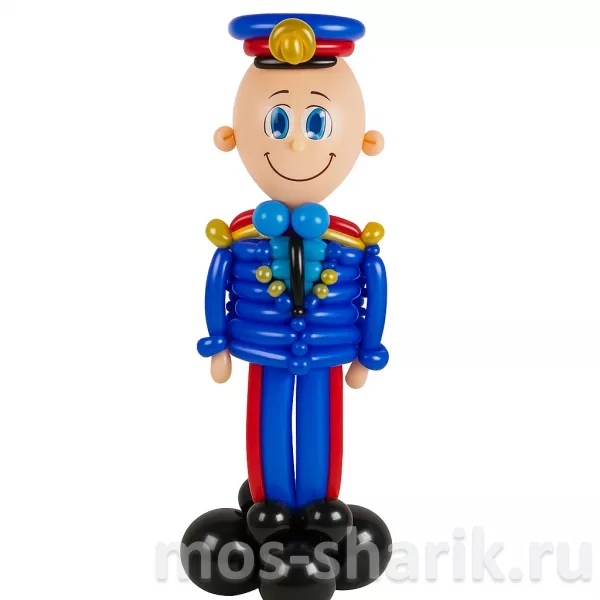 Фигура из шаров Весёлый полицейский — купить в Москве