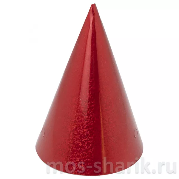 Микс из 6 разноцветных колпаков, голография