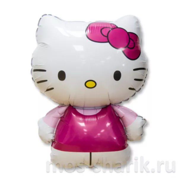 Фольгированный шар Hello Kitty, 66 см — купить в Москве