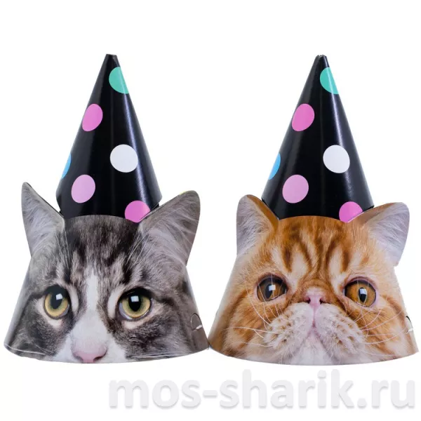 Колпаки Котики, рыжий и серый — купить в Москве