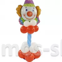 Фигура из шаров Клоун на стойке