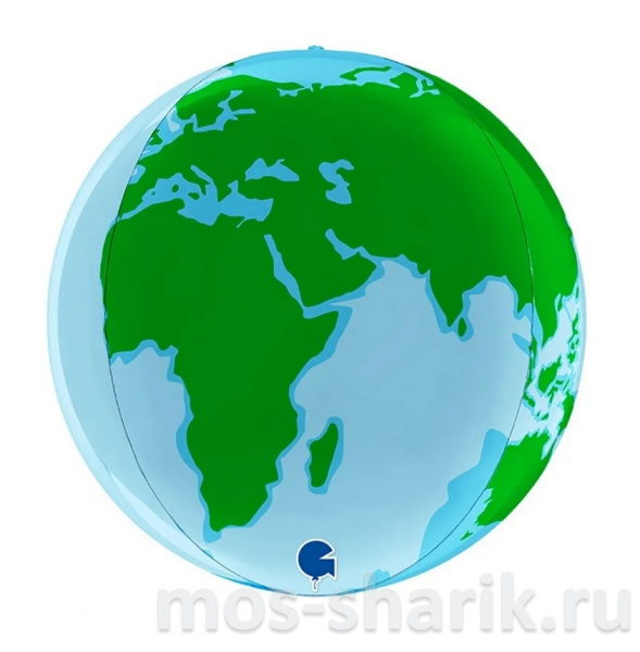 Воздушный шар 3D сфера «Планета Земля»
