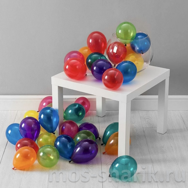 Разноцветные маленькие шарики 10 дюймов