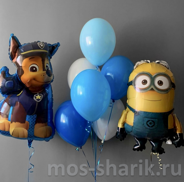Воздушные шары на детский праздник «Любимые герое»