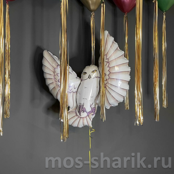 Фольгированный шар «Полярная сова - Букля»