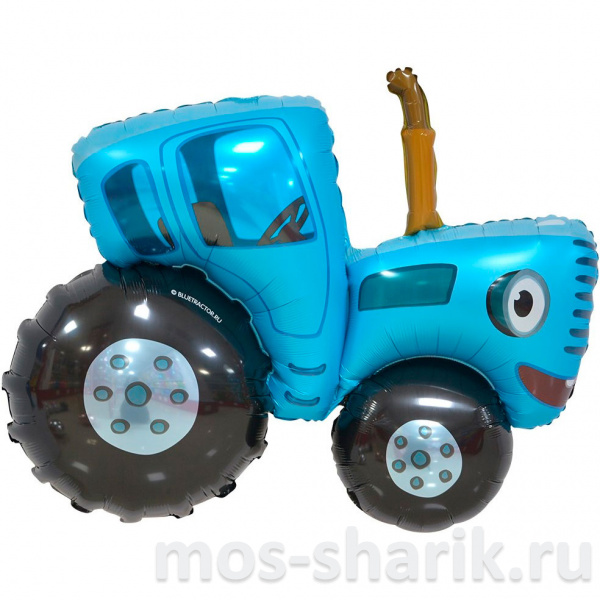 Фольгированный шар Синий трактор, 107 см