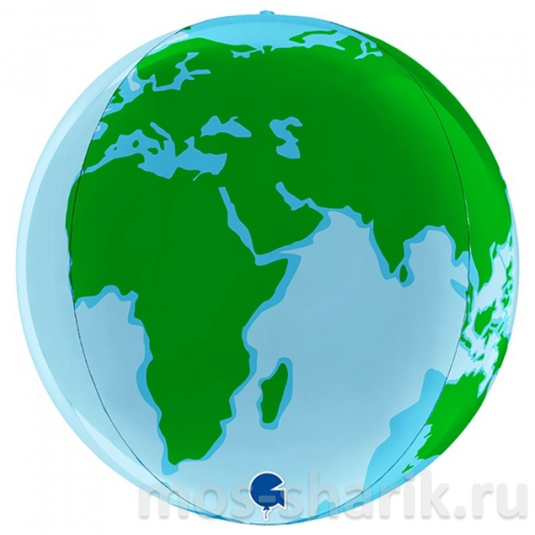 Воздушный шар 3D сфера Планета Земля