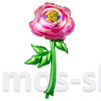 Фольгированный шар – фигура Роза, 139 см