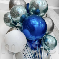 Фонтан из воздушных шаров 3D Сферы