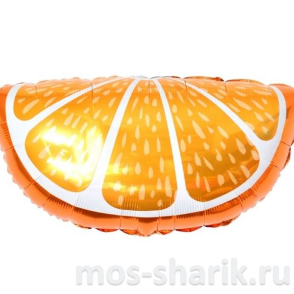 Фольгированный шар Долька апельсина, 66 см