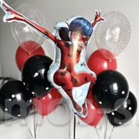 Воздушные шары для детского праздника Леди Баг на день рождения