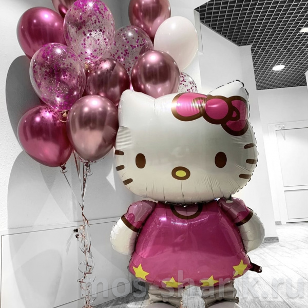 Воздушные шары для девочки Hello Kitty