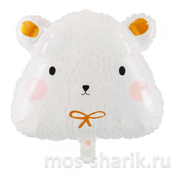 Фольгированный шар - фигура «Белый медведь»