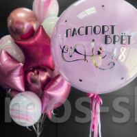Воздушные шары на день рождения Опять 18