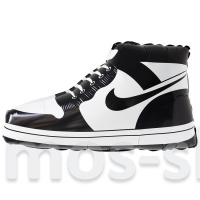 Фольгированный черно-белый шар Кроссовок Nike Jordan
