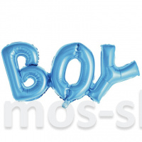 Фольгированный шар – надпись BOY