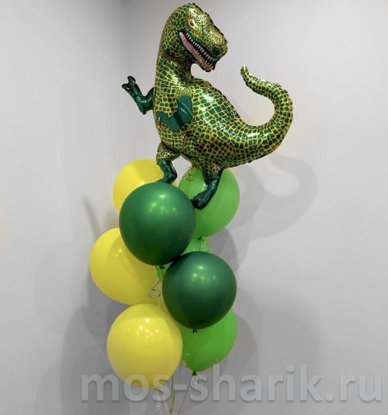 Фонтан из шаров «Динозавр»