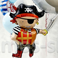 Фольгированный шар Пират