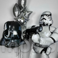 Набор воздушных шаров с гелием в тематике Звёздные войны
