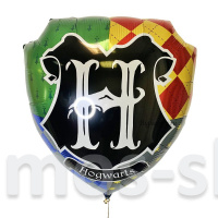 Фольгированный шар с гелием Герб Хогвартса