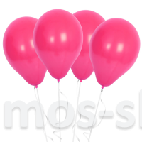 Латексный шар – металлик Розовый, 30 см