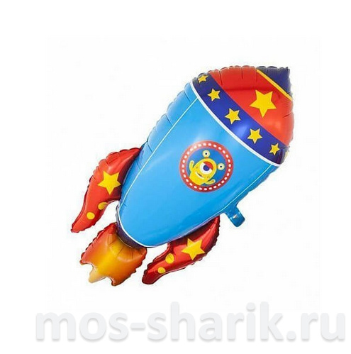 Фольгированный шар «Ракета», 104 см