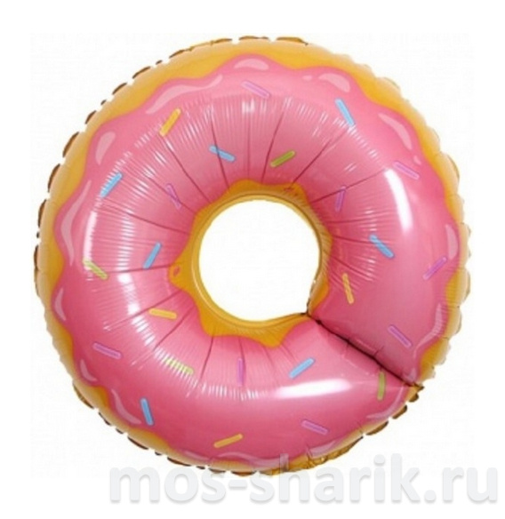 Фольгированный шар Пончик, 69 см