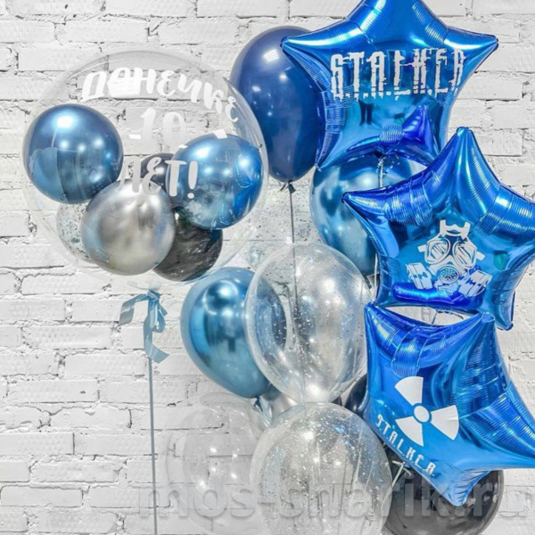 Воздушные шары на день рождения мальчика Сталкер