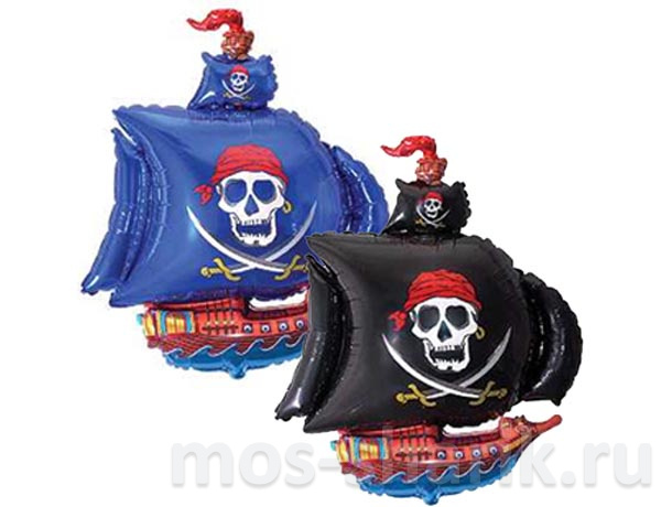 Шар фольгированный Пиратский корабль