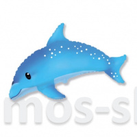 Фольгированный шар мини-фигура Дельфин